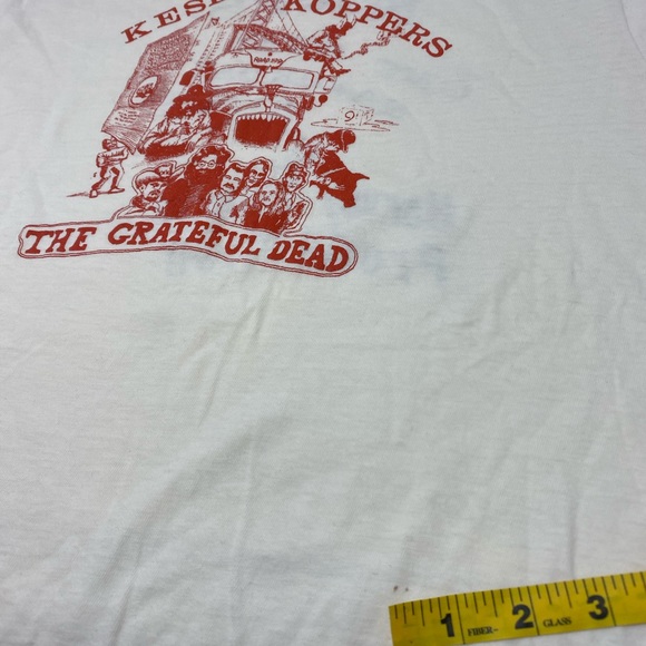 Extremely rare Grateful Dead tee NRPS thin worn & one of a kind Buffalo NY 1973 - Picture 7 of 16